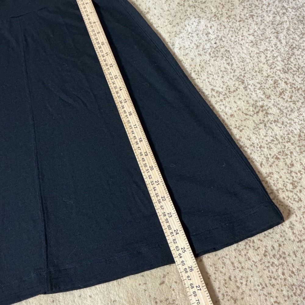 Icebreaker Womens Gorpcore Merino Wool Skirt Black Superfine Lite 200 A-Line S - Picture 2 of 7